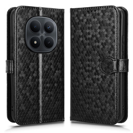 Husă tip portofel Rhombus pentru Xiaomi Redmi Note 15 Pro Plus 5G / Poco M8 Pro 5G