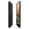 Carcasa Spigen pentru Samsung Galaxy A26 5G, Liquid Air, negru + 9H Tempered Glass