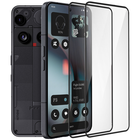 2x ERBORD 3D sticlă călită pentru Nothing Phone 3 5G