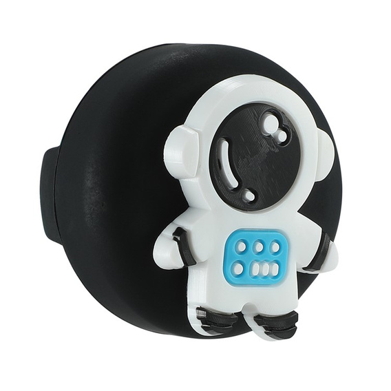 Set de 4 huse pentru Apple AirTag 2 / 1, cu motiv de băiat - albastru / negru