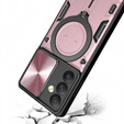 Husă blindată pentru Samsung Galaxy A54 5G, CamShield Slide, roz rose gold