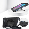 Husă protectoare în formă de X pentru Microsoft Surface Go/Go 2/Go 3/Go 4, negru