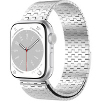 Brățară din oțel pentru Apple Watch 1/2/3/4/4/5/6/6/7/8/SE/ULTRA 42/44/45/49 MM - de argint