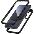Carcasă pentru Samsung Galaxy S24 FE, Shockproof, cu folie, negru