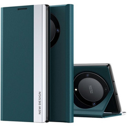 Cu clapetă pentru Honor Magic 5 Lite, Side Magnetic, verde
