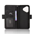 Cu clapetă pentru Honor 400 Lite, Card Slot, negru