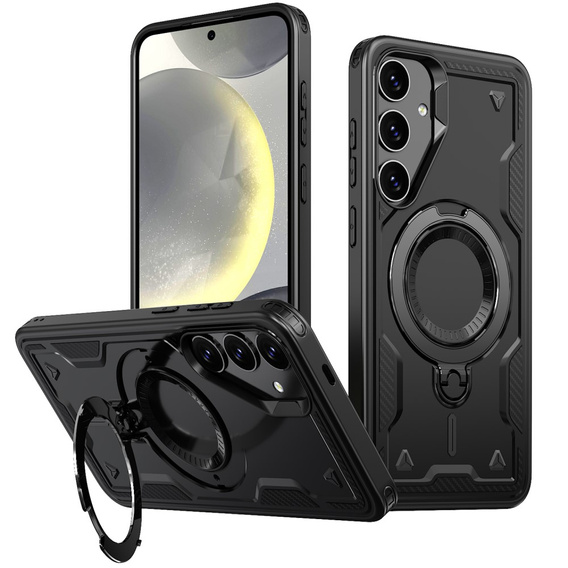 Carcasă pentru Samsung Galaxy S25+ Plus, Military MagSafe, negru