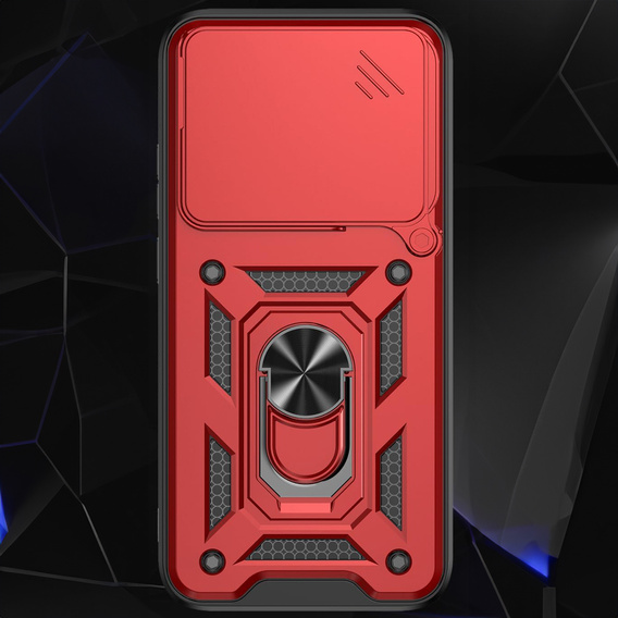 Husă blindată CamShield Slide cu capac pentru cameră și inel pentru Xiaomi Redmi Note 15 Pro 4G