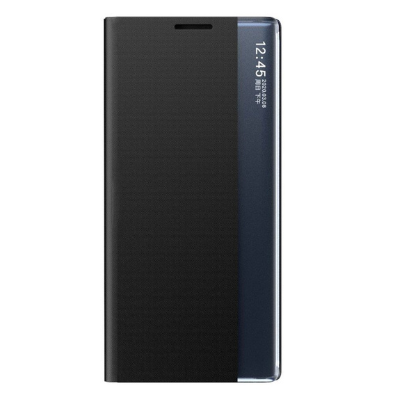 Husă cu clapetă pentru Samsung Galaxy A32 5G, Side View, negru