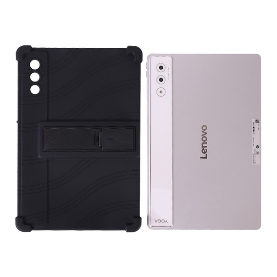 Silicon husă pentru Lenovo Yoga Tab Plus, Impact, armat, negru