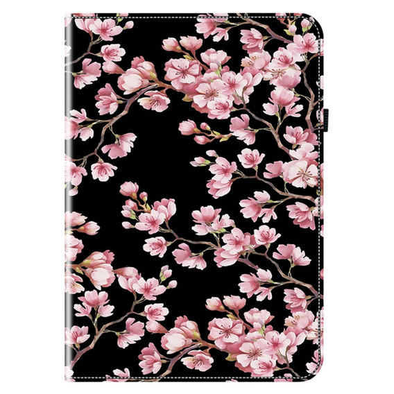 Husă pentru Apple iPad Air 13" 6 gen. 2024 (A2836, Smartcase, plum blossom