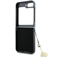GUESS Huse pentru Samsung Galaxy Z Flip7 FE / Z Flip6, 4G Charms Collection Hardcase, maro