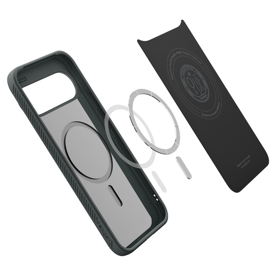 Carcasă Spigen Liquid Air MagSafe pentru Google Pixel 10 Pro XL, Abyss Green
