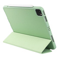 Husă pentru iPad Pro 11 2021/2022, Smartcase cu spațiu pentru stylus, verde