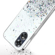 Huse pentru Oppo A17, Glittery, transparentă