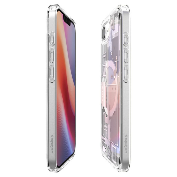 Etui Spigen do Samsung Galaxy S23 Ultra, Ultra Hybrid, przezroczyste