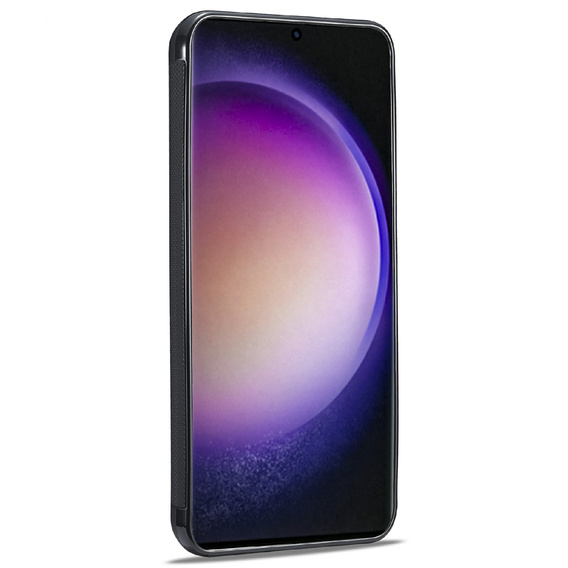 Husă din fibră de carbon LC.IMEEKE pentru Samsung Galaxy S26, negru