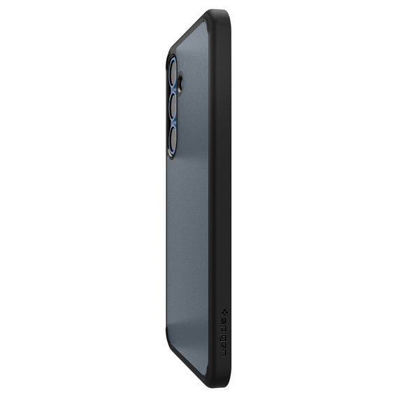 Carcasa Spigen pentru Samsung Galaxy S25+ Plus, Ultra Hybrid, negru / mat + sticlă temperată 9H