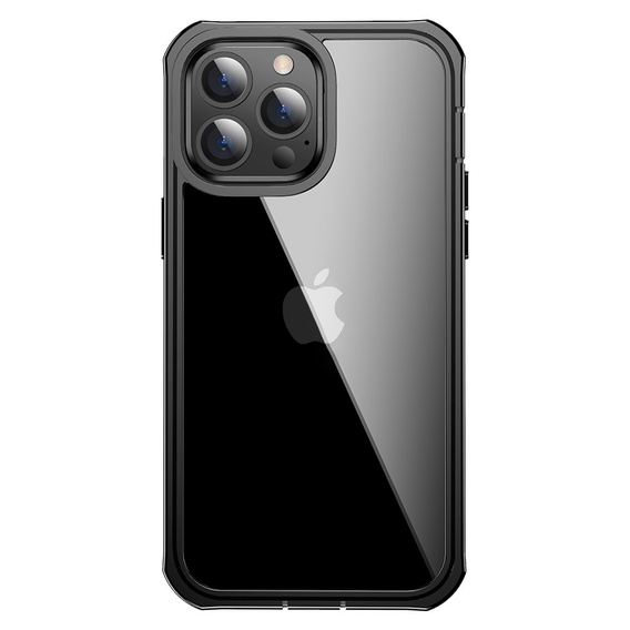 Carcasă pentru iPhone 13 Pro Max, Shockproof, cu folie, albastru