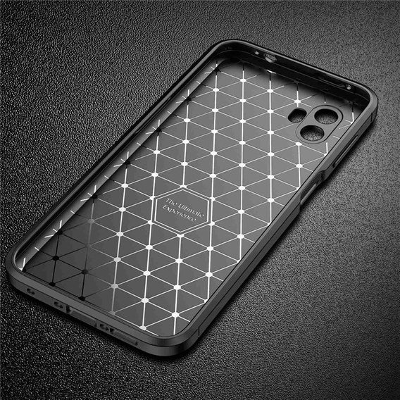 Huse pentru Samsung Galaxy Xcover 6 Pro, Carbon Gel, negru