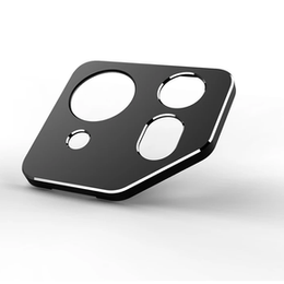 Capac metalic pentru camera foto pentru ASUS ROG Phone 8 Pro, negru