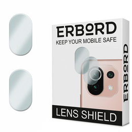 2x ERBORD sticlă călită ERBORD pentru camera pentru Xiaomi Mi 11 Lite / Mi 11 Lite 5G