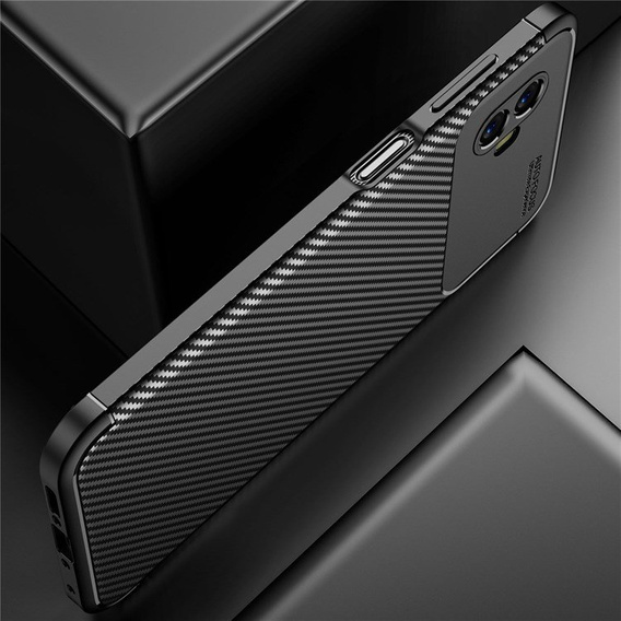 Huse pentru Samsung Galaxy Xcover 6 Pro, Carbon Gel, negru