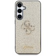 Husă GUESS Fixed Glitter Big 4G Logo pentru Samsung Galaxy S25