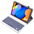 Tastatura Bluetooth pentru Lenovo Idea Tab 11" 2025 TB336FU TB336ZU, violet