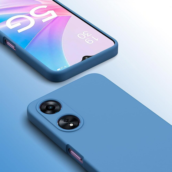 Husa pentru Oppo A38 4G / Oppo A18 4G, Silicone Lite, albastru