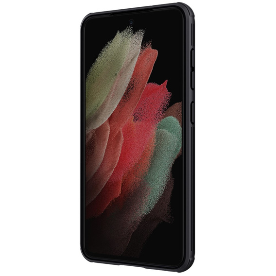Carcasă blindată Nillkin pentru Samsung Galaxy S21 FE, CamShield Pro, negru