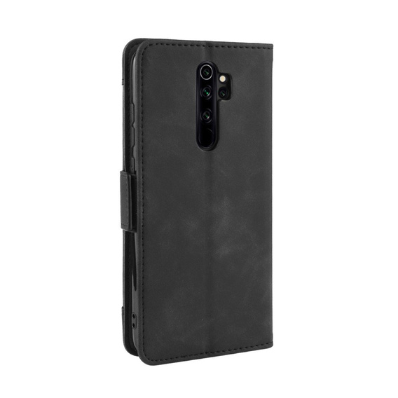Cu clapetă pentru Xiaomi Redmi Note 8 Pro, Card Slot, negru