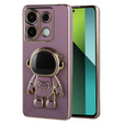 Carcasă pentru Xiaomi Redmi Note 13 Pro 5G, Astronaut, violet + sticlă călită 9H