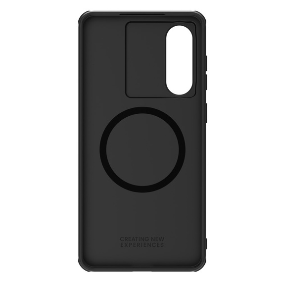 Carcasa Nillkin pentru Samsung Galaxy S25 Edge, CamShield Pro MagSafe, negru
