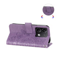 Cu clapetă pentru Xiaomi Redmi Note 13 5G, Mandala, violet