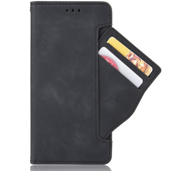 Cu clapetă pentru Sony Xperia 1 IV, Card Slot, negru