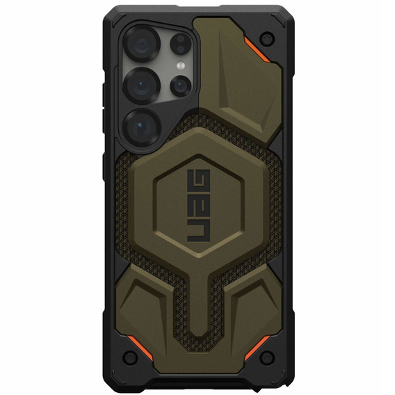 Carcasă Urban Armor Gear pentru Galaxy S25 Ultra, Monarch Pro MagSafe, verde