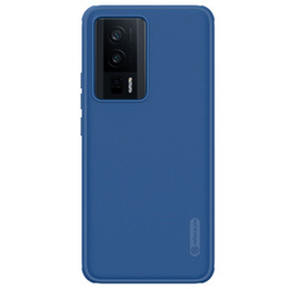 Carcasă NILLKIN pentru Poco F5 Pro 5G, Super Frosted Shield Case, albastru