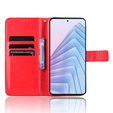 Cu clapetă pentru Xiaomi Redmi Note 14 4G, Crazy Horse Wallet, roșu