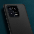 Husă din piele pentru Xiaomi 13, leather hybrid, negru