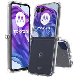 Huse pentru Motorola Razr 50 Ultra, Fusion Hybrid, transparentă