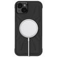 Husă pentru iPhone 15, ERBORD Armor Mag, negru