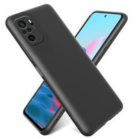 Husa pentru Xiaomi Redmi Note 10 / 10S, Silicone Lite, negru