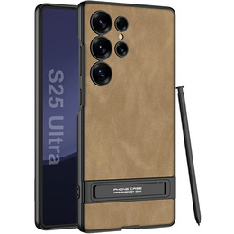 Huse pentru Samsung Galaxy S25 Ultra, GKK Leather, negru