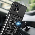 Husă blindată pentru Honor 200 Lite, CamShield Slide, negru