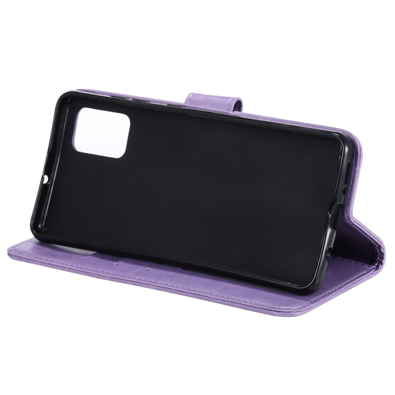 Cu clapetă pentru Oppo Reno6 5G, Mandala, violet