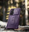 Husă blindată pentru Samsung Galaxy S25+ Plus, Dexnor Full Body (Two Frames), violet