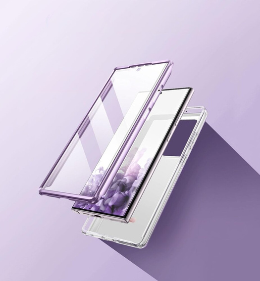 Huse pentru Samsung Galaxy S23 Ultra, Suritch Full Body, violet