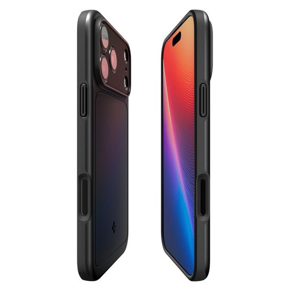 Carcasă Spigen pentru iPhone 17 Pro, Thin Fit MagSafe, negru