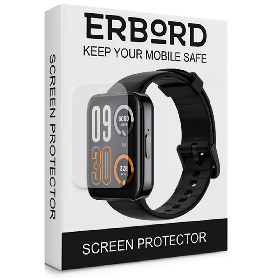 3x ERBORD Hydrogel Foil pentru Realme Watch 3 Pro